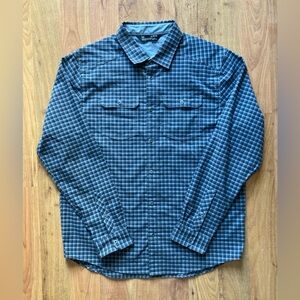 Under Armour Threadborne Loose Coldgear Plaid Flannel Men’s XL Long Sleeve Shirt